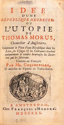 L'Utopie de Thomas More