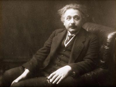 Portrait d'Albert Einstein