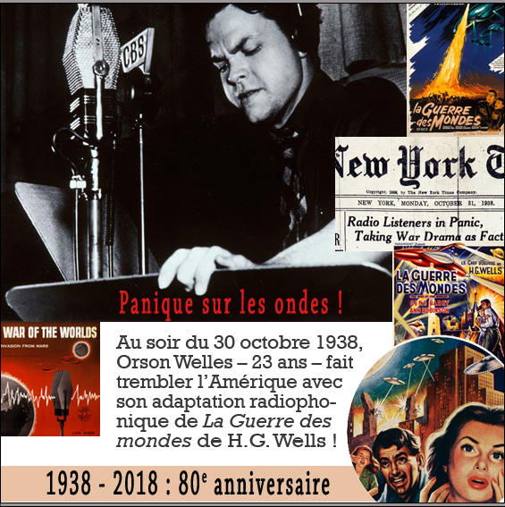 Panique martienne by Orson Welles – 80 ans Panique martienne by Orson Welles - 80 ans
